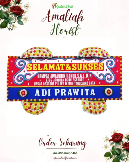 Papan Bunga Ucapan Selamat Daseh